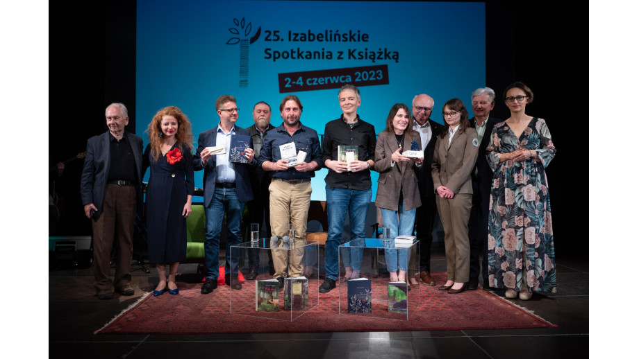 Adam Robiński laureatem nagrody Planeta Izabelin 2023